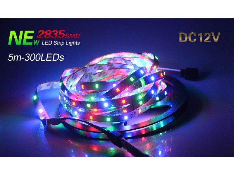 Led traka RGB , daljinski kontroler 5m - Brzishop