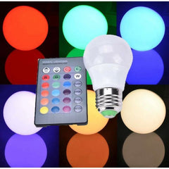 RGB LED sijalica sa daljinskim upravljačem – 8w - Brzishop