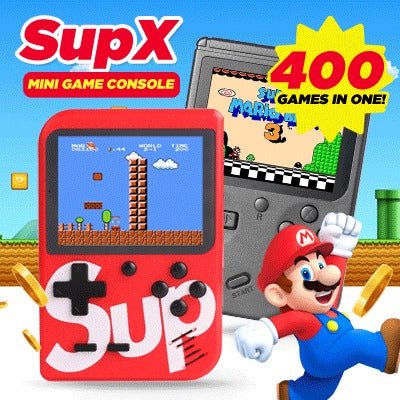 SUPER GAME BOX 400 u 1 ručna konzola - Brzishop