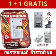 Ultrazvučni Rasterivač ŠTETOČINA 1+1 GRATIS - Brzishop