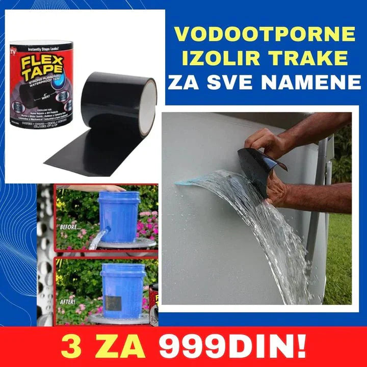 Vodootporna izolir traka za sve namene - Brzishop